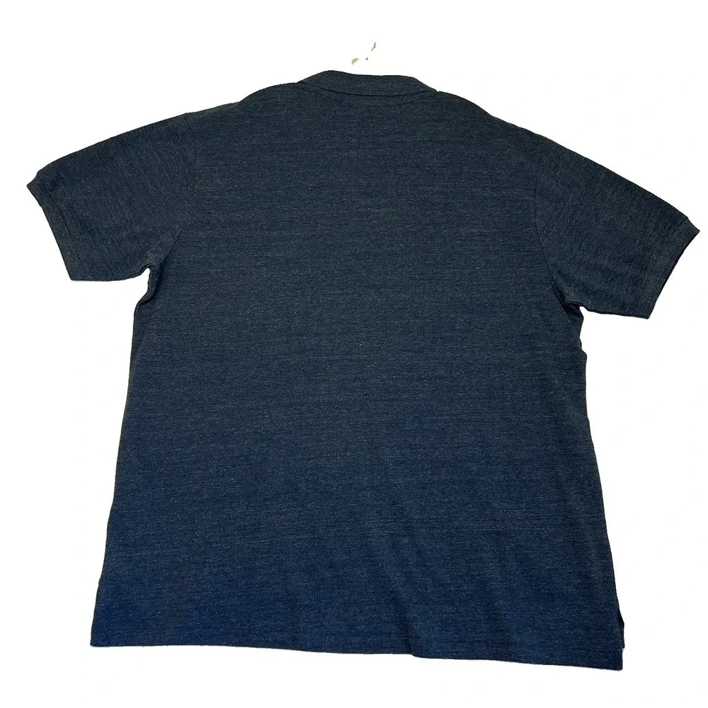 Polo Ralph Lauren Men Polo Shirt 2XB Big And Tall  XXL Cotton 2 Button Blue NWT